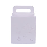 Foldable Laundry Basket 38.6x21.6x26.5 cm - White & Grey